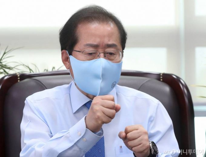 30일 릴레이 대선주자 인터뷰-홍준표 의원 /사진=홍봉진기자 honggga@