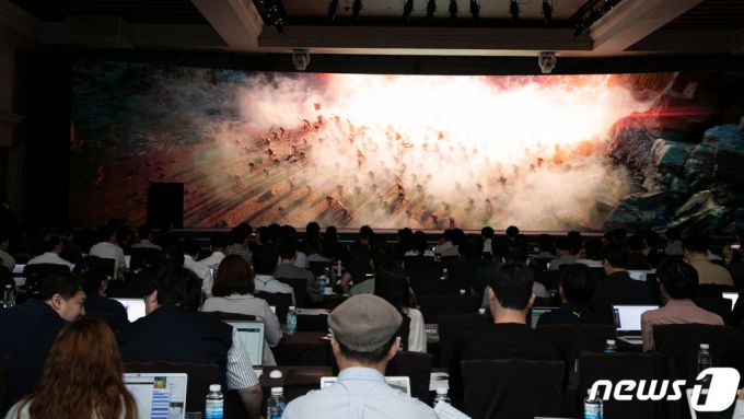 엔씨소프트 게임 리니지2M 미디어 쇼케이스 행사./ 사진=뉴스1