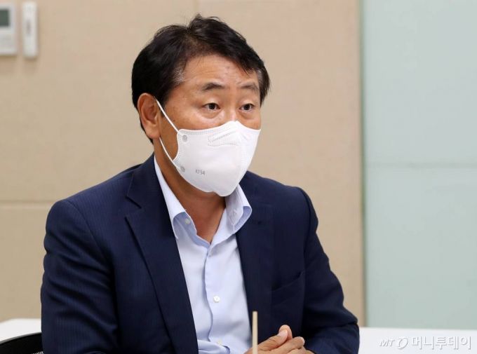 이달 6일 머니투데이 -공공정책전략연구소 공동 좌담회에 참석한 김관영 전 국회의원. /사진=김휘선 기자 hwijpg@