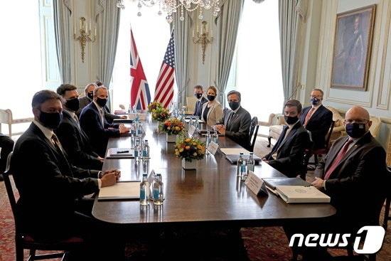 지난 5월 영국 런던에서 개최된 주요 7개국(G7) 외교개발장관 회의/사진=(로이터=뉴스1)