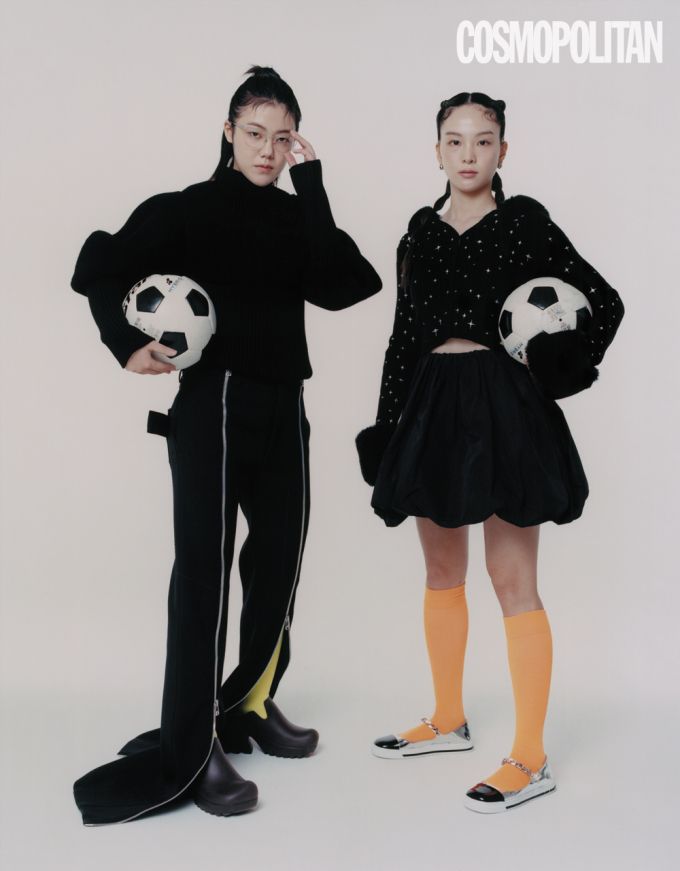 밴드 새소년 황소윤, 국악인 송소희/사진제공=코스모폴리탄