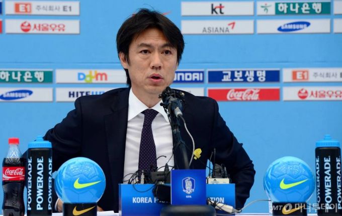 (파주=뉴스1) 박정호 기자 = 홍명보. 2014.5.8/뉴스1 /사진=뉴스1