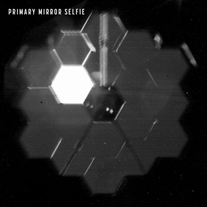 제임스 웹 우주망원경이 스스로 찍어 보내온 사진. / 사진=미국항공우주국(NASA)