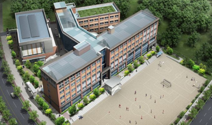 서울 송파구 소재 덕수고등학교 조감도./사진제공=서울시교육청