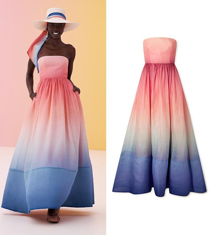 호주 패션 브랜드 '짐머만'(Zimmermann) 2022 리조트 컬렉션/사진=짐머만, 네타포르테(NET-A-PORTER)