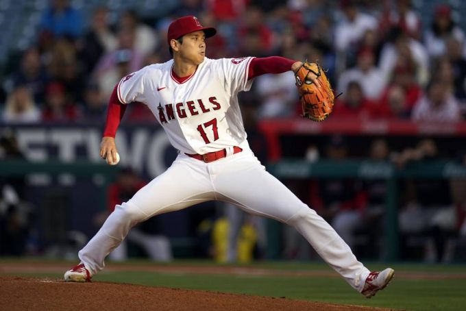 로스앤젤레스 에인절스의 선발 투수 오타니 쇼헤이 /사진=뉴시스