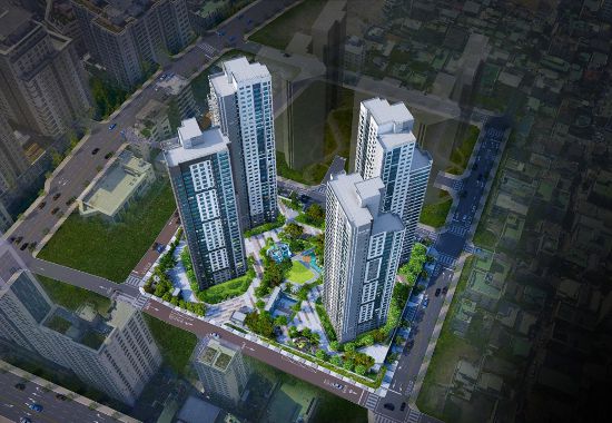 문수로 금호어울림 더퍼스트 조감도. /사진제공=금호건설