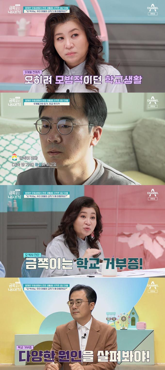 /사진=채널A '요즘 육아-금쪽 같은 내새끼' 방송 화면