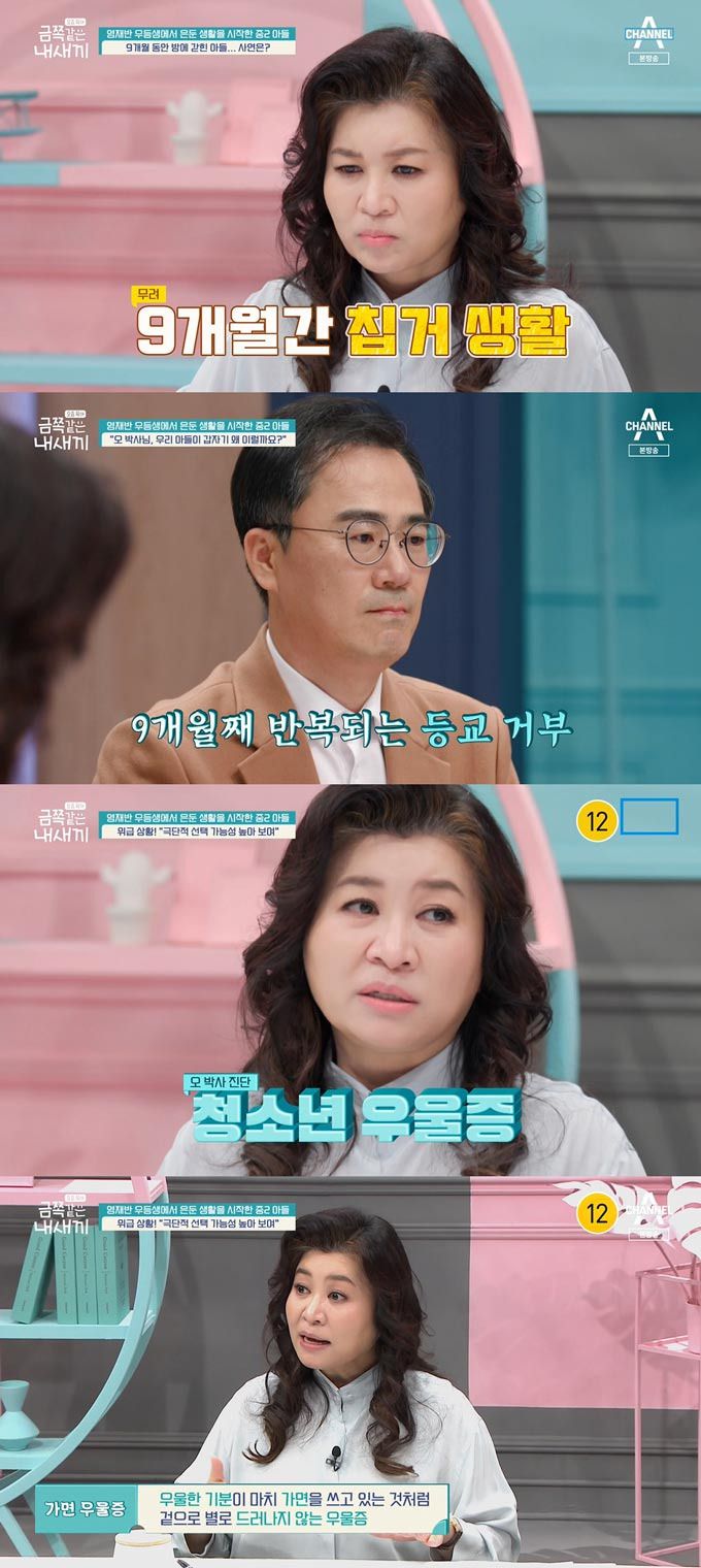 /사진=채널A '요즘 육아-금쪽 같은 내새끼' 방송 화면