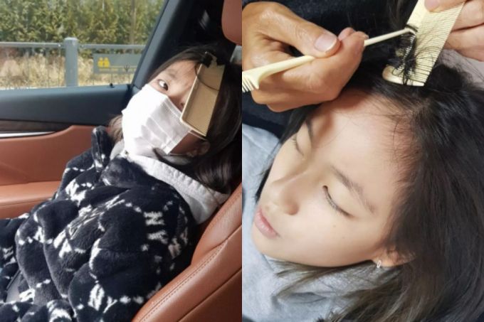 그룹 쥬얼리 출신 이지현의 딸 / 사진=이지현 인스타그램 캡처