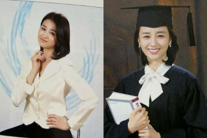 배우 박하선 졸업사진 /사진=박하선 인스타그램 캡처