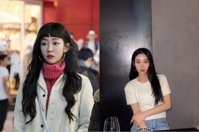 넷플릭스 '더 글로리' 극중 어린 시절 최혜정 역을 연기한 배우 송지우. /사진=송지우 인스타그램