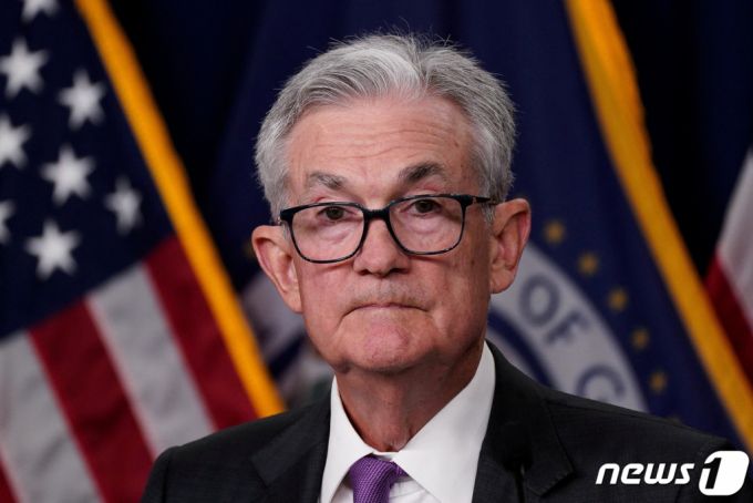 (워싱턴 로이터=뉴스1) 우동명 기자 = 제롬 파월 연방준비제도(Fed) 의장ⓒ 로이터=뉴스1  Copyright (C) 뉴스1. All rights reserved. 무단 전재 및 재배포 금지.