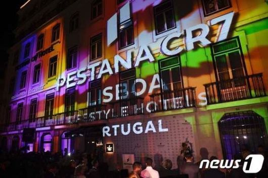 호날두의 페스타나 CR7 호텔. 호날두 호텔은 포르투갈, 모로코 등 세계 각 국에 있는 것으로 알려졌다. (C) AFP=뉴스1