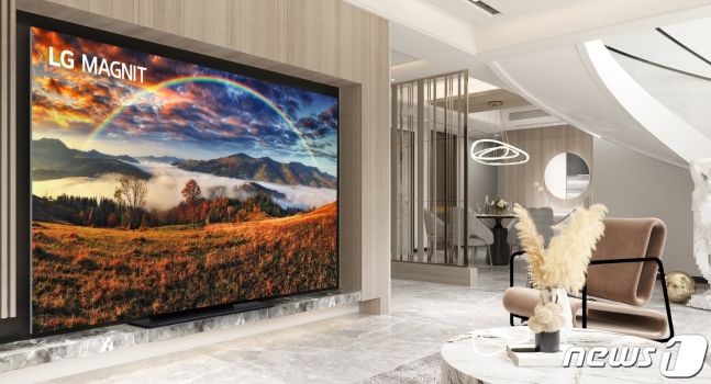 118형 마이크로 LED 'LG 매그니트' 자료사진./사진=LG전자