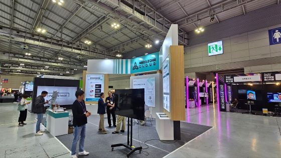 광주창업페스티벌 전시장 내부 모습/사진=류준영 기자