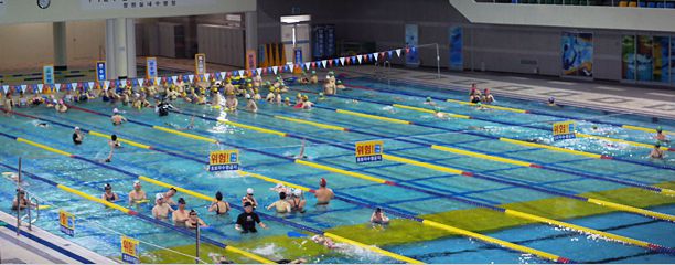 창원실내수영장 모습./사진제공=창원시설관리공단