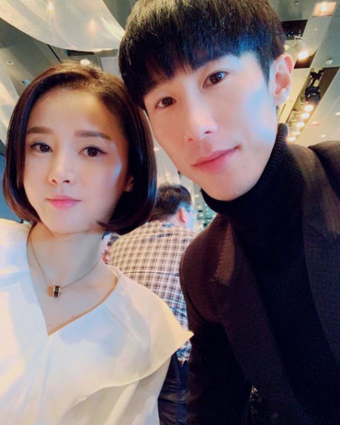 남현희와 그의 전남편 사이클 선수 공효석. /사진=남현희 인스타그램