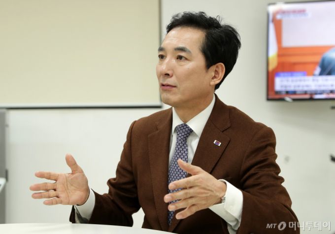 박민식 전 국가보훈부 장관 인터뷰 /사진=김휘선 기자 hwijpg@