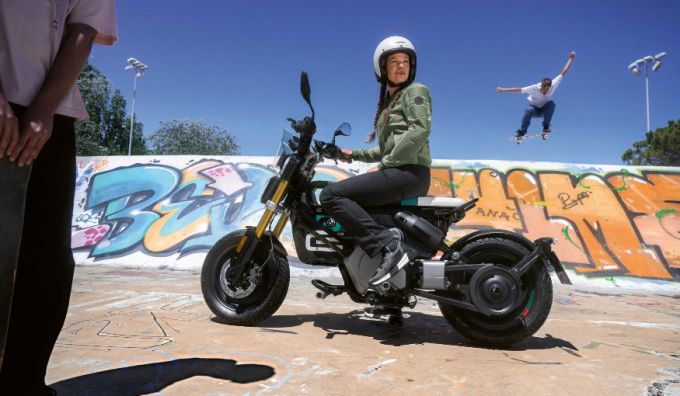 BMW 모토라드 전기바이크 CE 02. /사진=BMW 제공