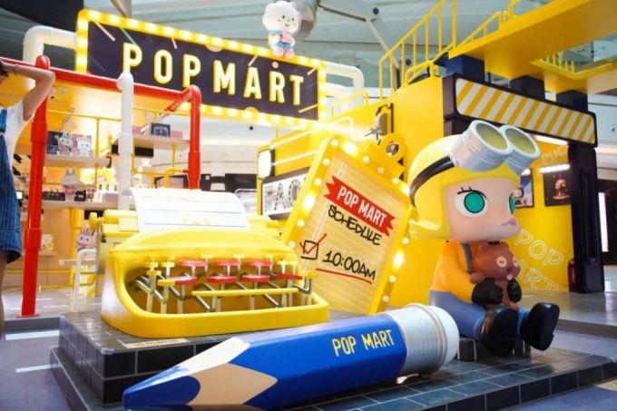 팝마트 팝업스토어./사진=바이두 캡쳐