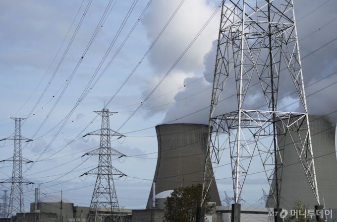 벨기에 도벨의 원자력발전소 /AP=뉴시스