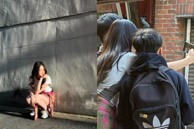 배우 한소희 /사진=한소희 인스타그램 캡처