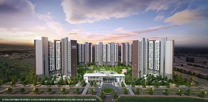 익산 부송 아이파크 투시도. /사진제공=HDC현대산업개발