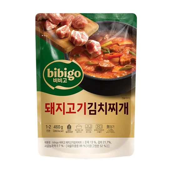 비비고 돼지고기김치찌개 제품 사진./사진=CJ제일제당
