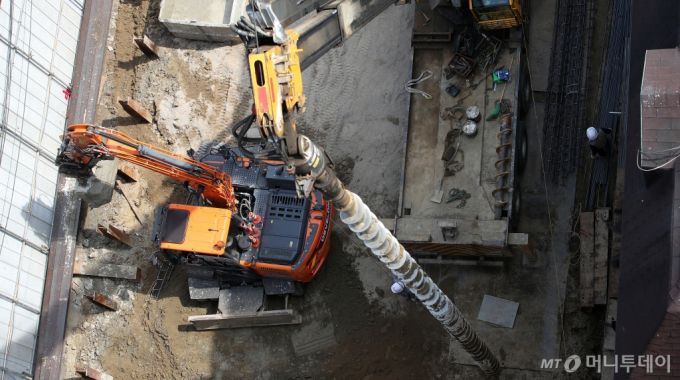 (서울=뉴스1) 이승배 기자 = 사진은 22일 서울 시내의 한 공사현장. 2024.5.22/뉴스1  Copyright (C) 뉴스1. All rights reserved. 무단 전 /사진=(서울=뉴스1) 이승배 기자