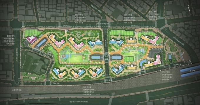 소사3구역 배치도./사진제공=소사3구역 재개발 조합