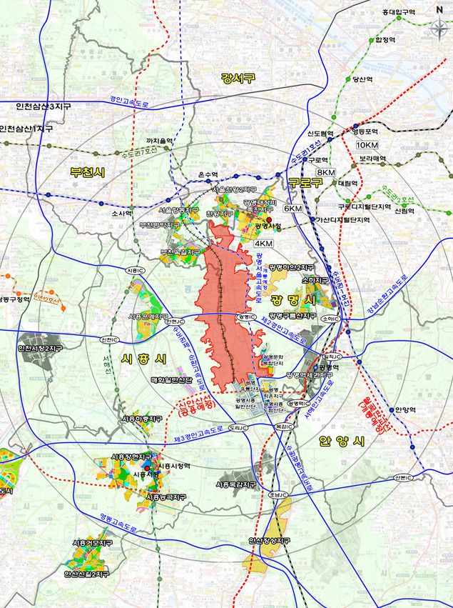 광명시흥 지구 위치도/사진=국토교통부