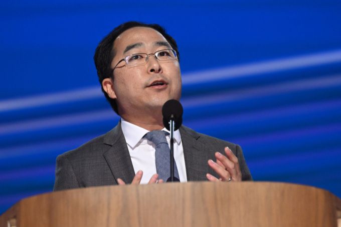 한국계 미국인 최초로 미 상원에 입성한 민주당 앤디 김(뉴저지) 상원의원 /AFPBBNews=뉴스1