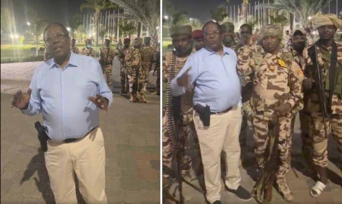 압데라만 쿨라말라 차드 정부 대변인 겸 외무부 장관 /사진=압데라만 쿨라말라 대변인 페이스북 영상 갈무리