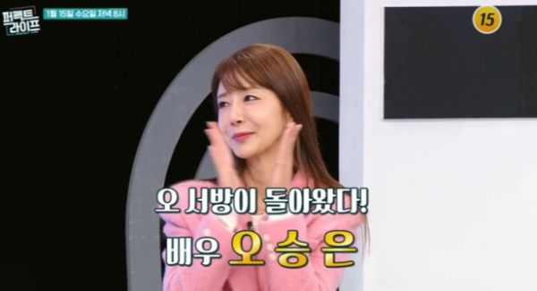 /사진=TV조선 '퍼펙트 라이프' 방송화면