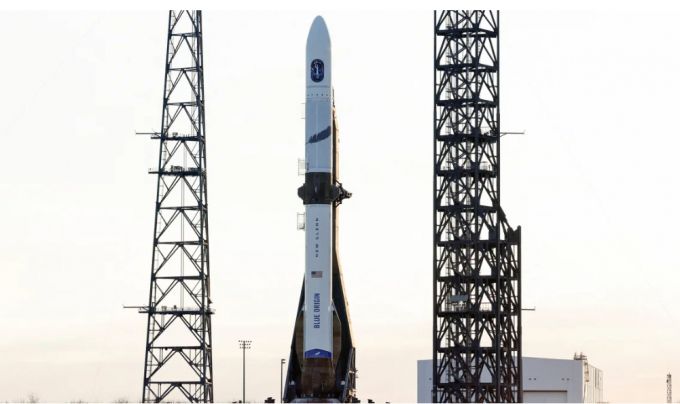 미국 우주기업 블루오리진의 대형 재사용발사체 '뉴 글렌' /로이터=뉴스1