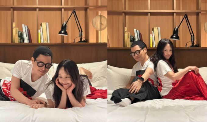 배우 서정희(62)와 건축가 김태현씨(56)가 다정한 근황을 공개했다. /사진=서정희 인스타그램