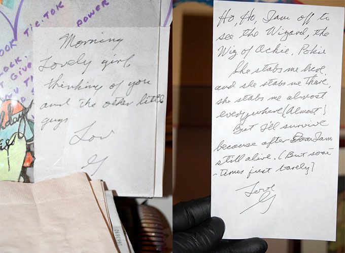 할리우드 배우 진 해크먼(95)과 그의 아내 뱃시 아라카와(64)가 비극적으로 세상을 떠난 가운데, 두 사람이 생전 나눈 다수의 손편지가 공개됐다. /사진=미국 산타페 카운티 보안관 사무소