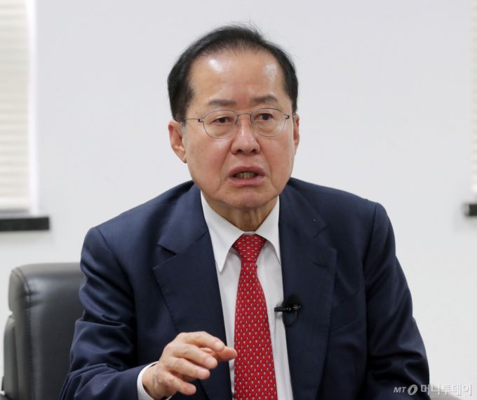 홍준표 전 대구시장 인터뷰 /사진=김창현 기자 chmt@