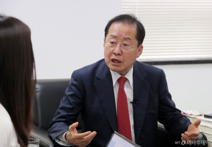 홍준표 전 대구시장 인터뷰 /사진=김창현 기자 chmt@