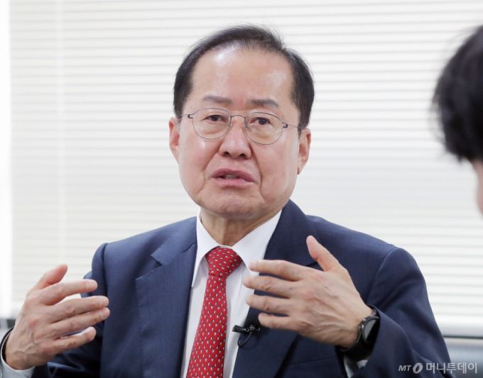 홍준표 전 대구시장 인터뷰 /사진=김창현 기자 chmt@