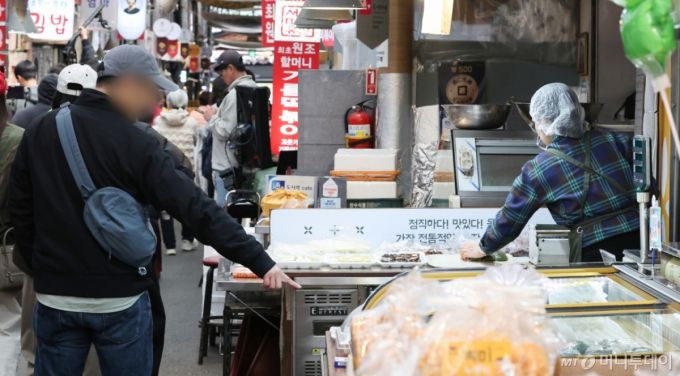 서울 종로구의 한 전통시장 모습./사진=뉴스1 .
