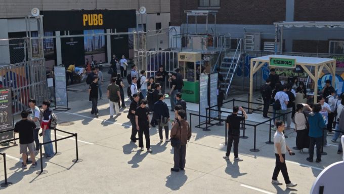 20일 서울 성수동 '펍지 성수'에서 크래프톤이 배틀그라운드 모바일의 7주년 팝업 스토어를 개최했다./사진=이찬종 기자