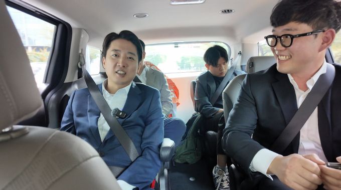 이준석 개혁신당 대선 후보가 25일 머니투데이 더300[the300]과 인터뷰에 응하고 있다. /사진=박소연 기자