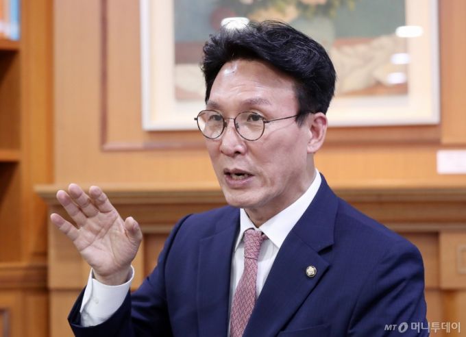 김민석 더불어민주당 상임공동선대위원장 인터뷰 /사진=김창현 기자 chmt@