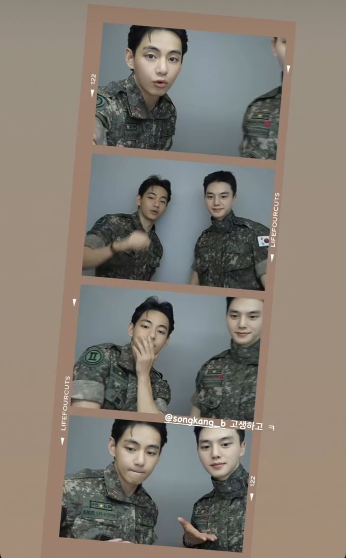 /사진=뷔 인스타그