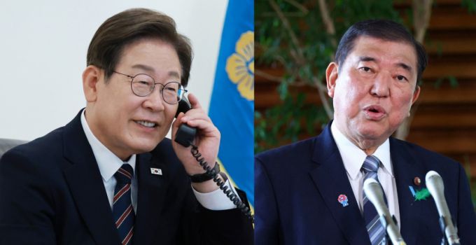 이재명 대통령과 이시바 시게루 일본 총리. / 사진=뉴스1