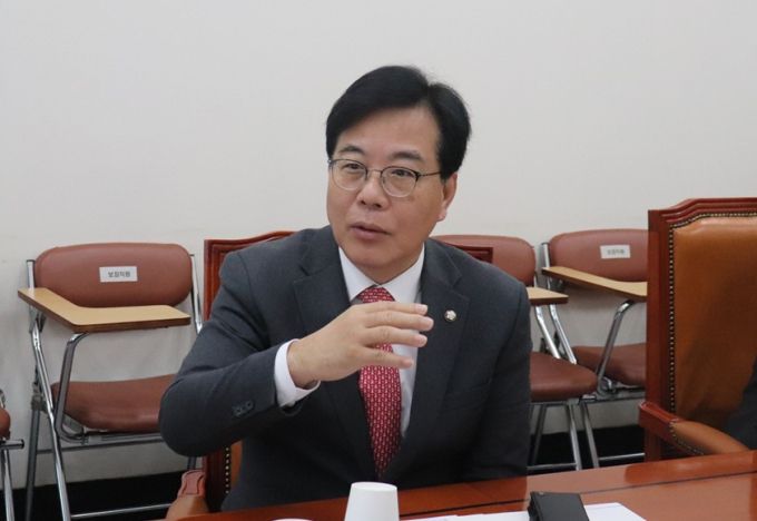 송언석 국민의힘 원내대표 후보 인터뷰. /사진=의원실 제공