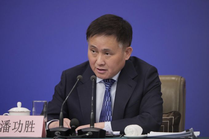 판궁성 중국 인민은행장 /AP=뉴시스