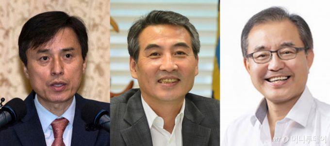 (서울=뉴스1) = 이재명 대통령은 12일 조은석 전 감사원장 권한대행(왼쪽부터)을, 김건희 특검으로 민중기 전 서울중앙지방법원장을, 순직해병 특검으로 이명현 전 국방부 검찰단 고등검찰부장을 지명했다. / 사진=뉴스1